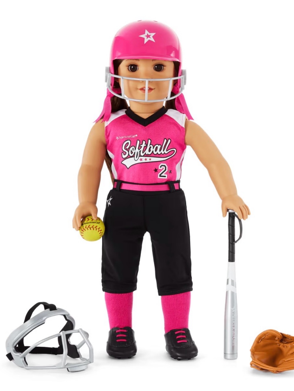 American Girl Softball Star Uniform for 18-inch Dolls